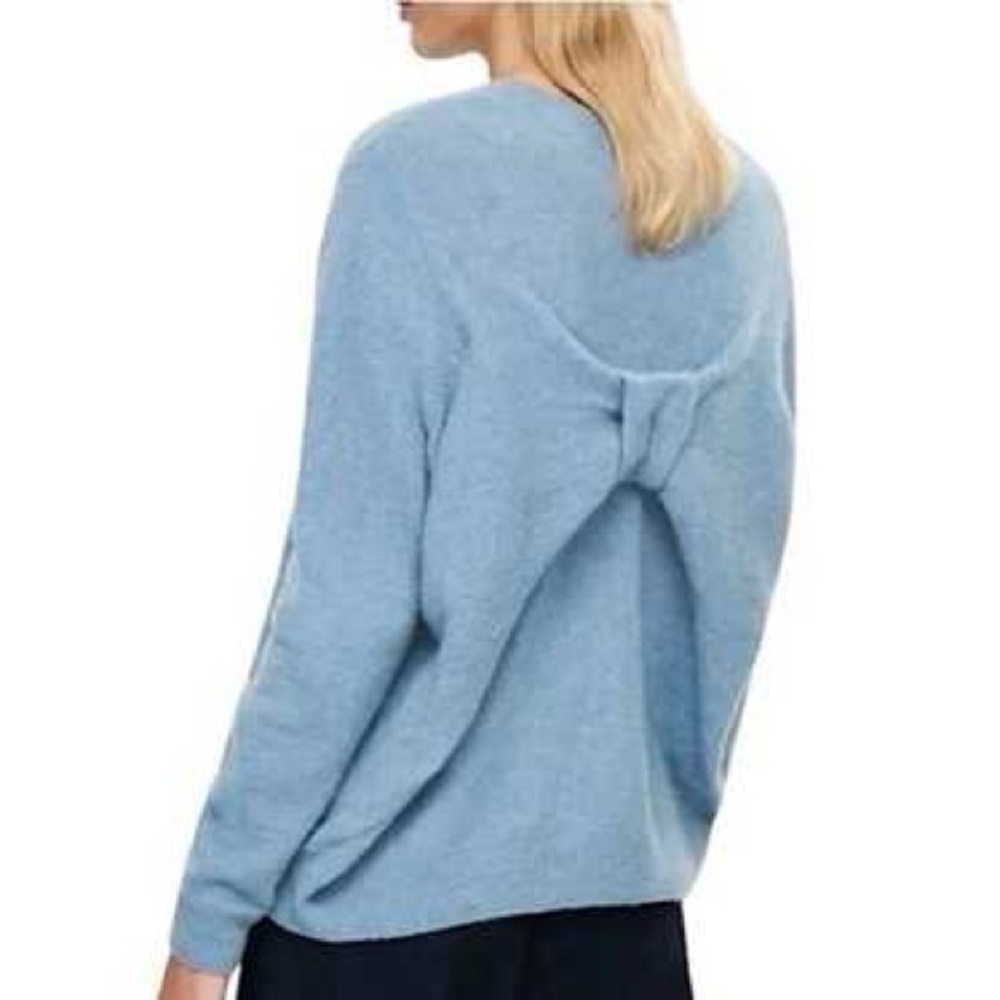 COS bow back sweater